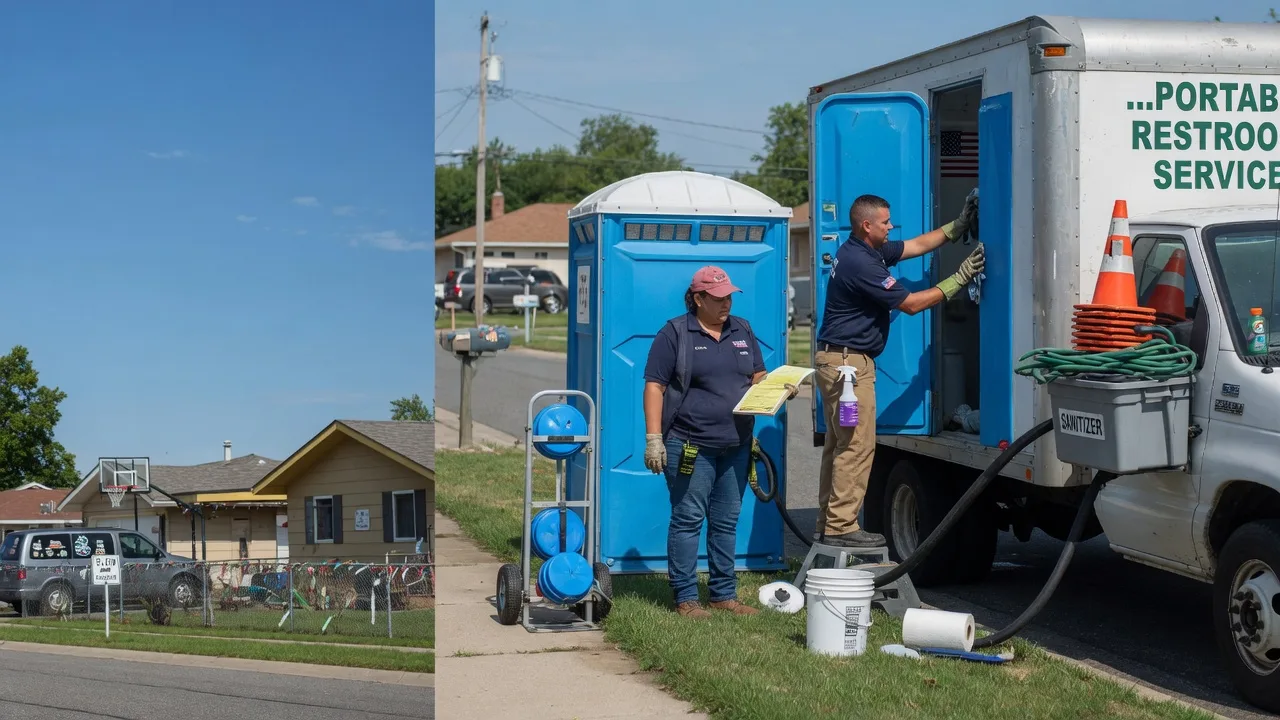 Porta Potty Rental in Random Lake, WI near me